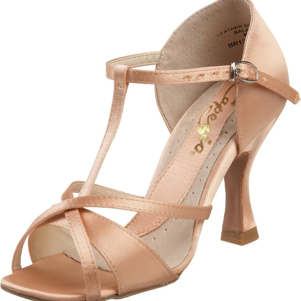 Capezio Women's BR124S Safira 3" Ballroom Shoe